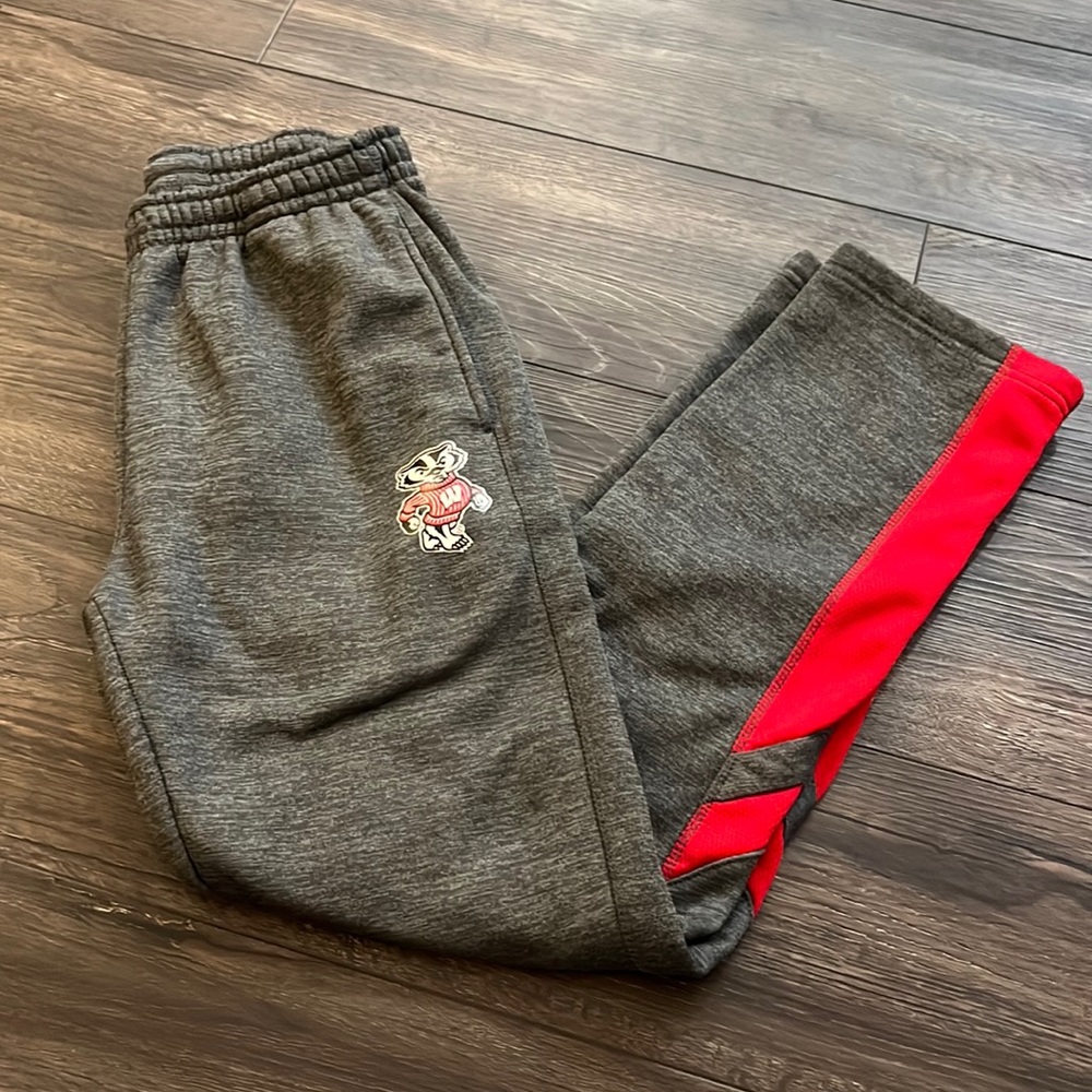 Boys Wisconsin Badger Sweatpants